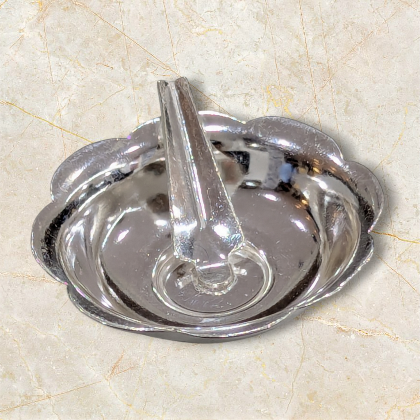 Silver Ekavathi Diya
