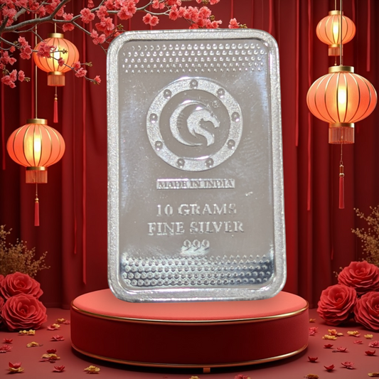 999 Silver 10 Grams Bar