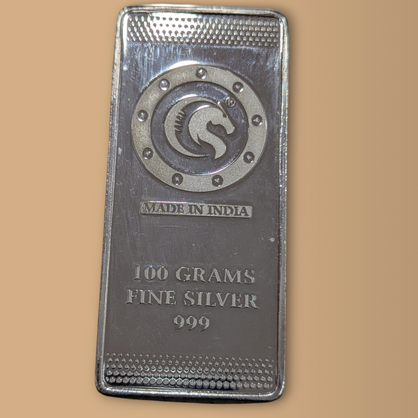999 Silver 100 Grams Bar