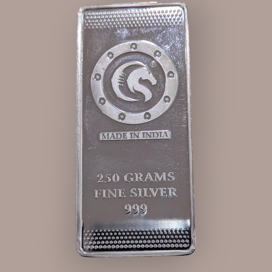 999 Silver 250 Grams Bar